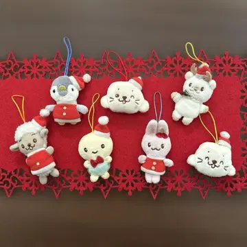 마더구스 숲 크리스마스 오너먼트 시로탄 토끼 등 7개