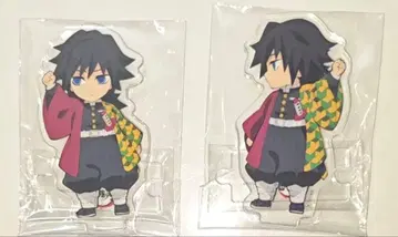 귀멸의 칼날 ufotable 이어지는 랜덤 아크릴 스탠드 기유 좌우 세트