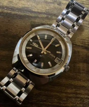 CITIZEN 자동 와인딩 블랙 다이얼