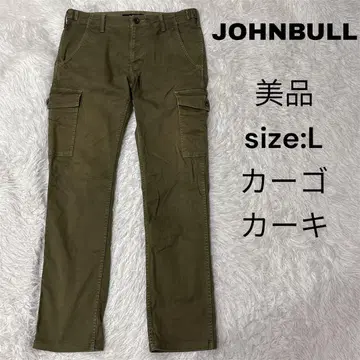 JOHNBULL 젬블 카고 팬츠 L 새상품급 카키 그린