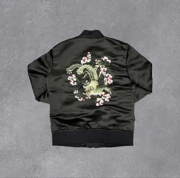 ZARA MAN 자수 MA-1 자켓