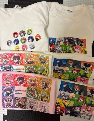 컬러풀 피치 6장 세트