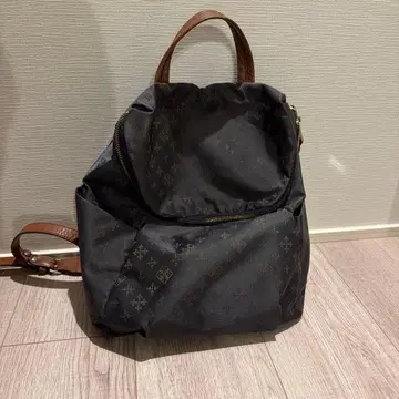 러셋 네이비 나일론 백팩