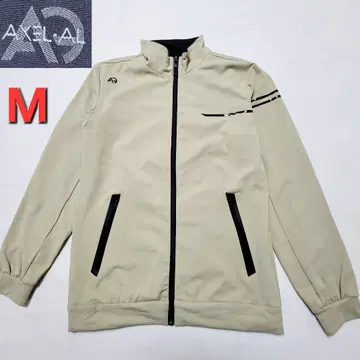 [ 새상품급 ] 남성용 M 골프 방풍 자켓 AXEL AL 베이지