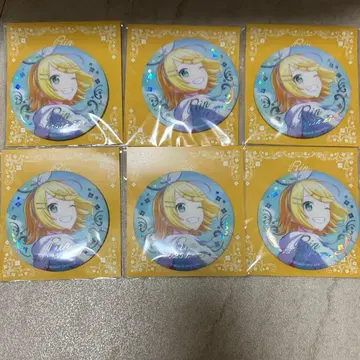 하피콜레 카가미네 린 캔뱃지 C 6개 세트