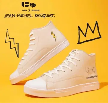 새상품 SANGACIO 산가치오 바스키아 스니커즈 하이컷 26cm