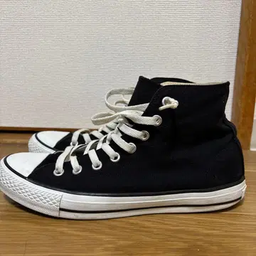 Converse 하이컷 스니커즈 블랙