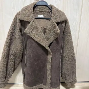 무스탕 코트 사이즈 F 폴리에스테르 100%