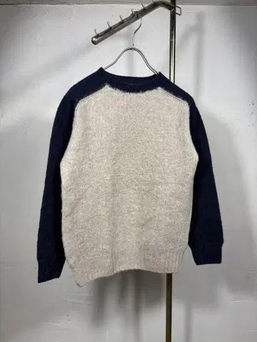 MORRIS & SONS 울 스웨터 래글런 여성용 36 S 사이즈