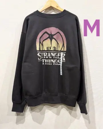 GU 기묘한 이야기 헤비 웨이트 맨투맨 M 사이즈 미지의 세계 지유