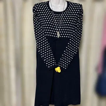 갤러리 비스코테 네이비 원피스