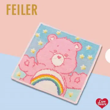 PLAZA FEILER 페이러 케어베어 치어베어 스타 손수건