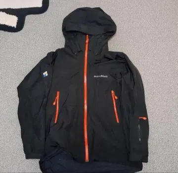 mont-bell 블랙 마운틴 후드티