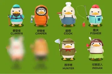 DUCKOO 숲 속 시리즈 세트