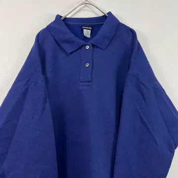 90s honors 맨투맨 피케 셔츠 퍼플 네이비