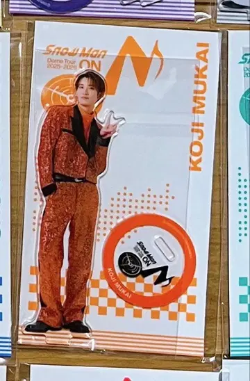 SnowMan LIVE ON 아크릴 스탠드 무카이 코지