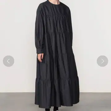 코튼 티어드 원피스