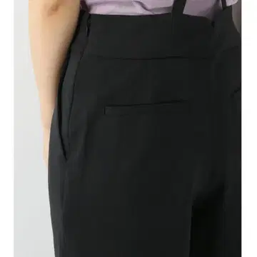 원턱 서스펜더 와이드 팬츠