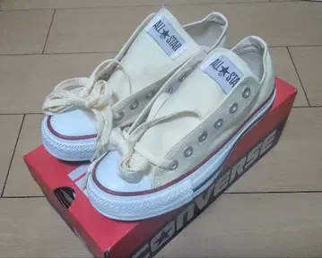 컨버스 CANVAS ALL STAR OX WHITE