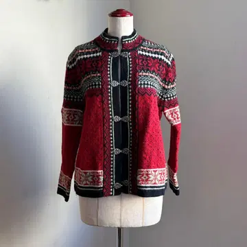 빈티지 노르딕 가디건