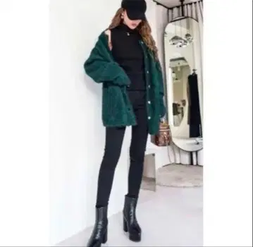 GlamLips 알파카 가디건 [새상품] [미사용]