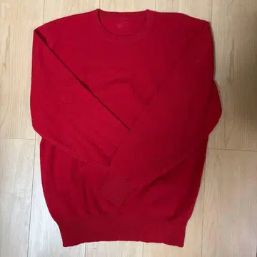 캐시미어 100% 스웨터 빨간색