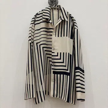 galerie vie 실크 셔츠 사이즈 36