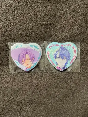 니지산지 Prism Heart June Bride 캔뱃지 묶음 판매