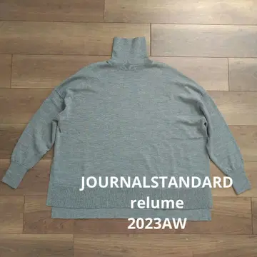 저널 스탠다드 리룸 BiellaYarn 와이드 터틀넥