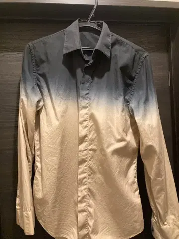 LITHIUM HOMME 그라데이션 긴팔 셔츠