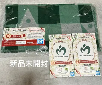 Mrs GREEN APPLE C상 스톨 입체 메모 세트 H상 복권