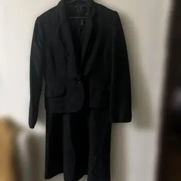 블랙 포멀 정장 세트