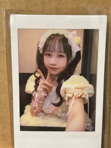 FRUITSZIPPER 마츠모토 카렌 생일 폴라로이드