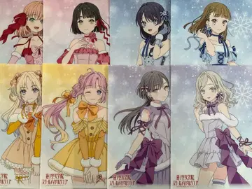 세븐일레븐 하스노소라 여학원 스쿨 아이돌 클럽 클리어 파일 전 8종