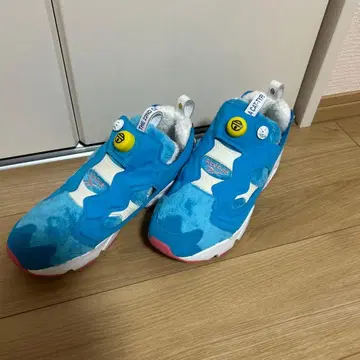 리복 인스타펌프 퓨리 펌프 퓨리 아톰스 x 도라에몽