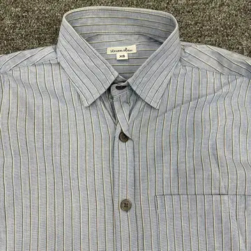 191 스티븐 앨런 스트라이프 버튼 다운 긴팔 셔츠