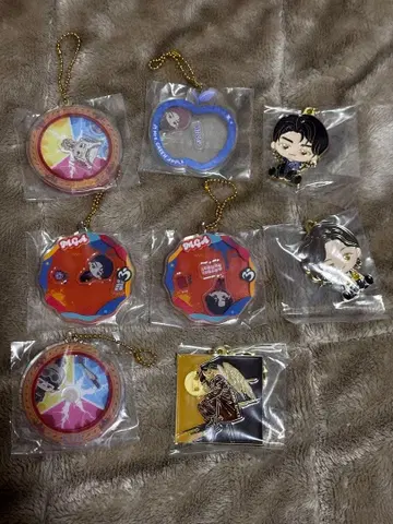 미세스 Mrs. GREEN APPLE 제일복권 키링 세트