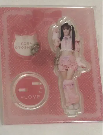 =LOVE 오토시마 리사 아크릴 스탠드 고양이 의상 이코러브