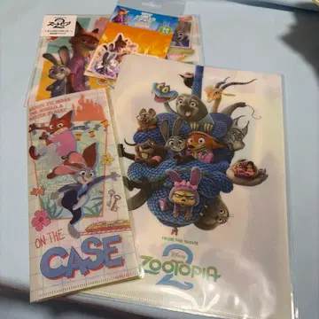 [ 새상품 미사용 ] 주토피아2 문구류 4세트