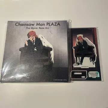 체인소 맨 플라자 캔버스 보드 아크릴 스탠드 천사의 악마