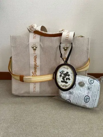 디즈니랜드 호텔 숙박객 한정 토트백