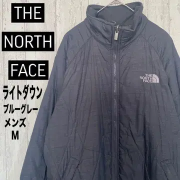 THE NORTH FACE 라이트 다운 블루 그레이 남성용 M