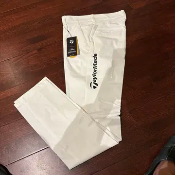 TaylorMade 화이트 팬츠
