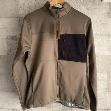 미사용 새상품 WORKMAN 블록 플리스 안감 알루미늄 자켓 카키 L