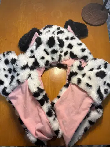 101마리 달마시안 머플러 머플러캡 디즈니씨