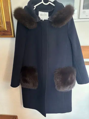 Mystrada 네이비 코트