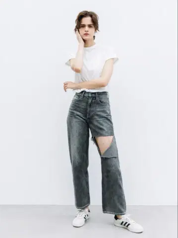 바나나 데님 [ WCJ-GM-011BLK