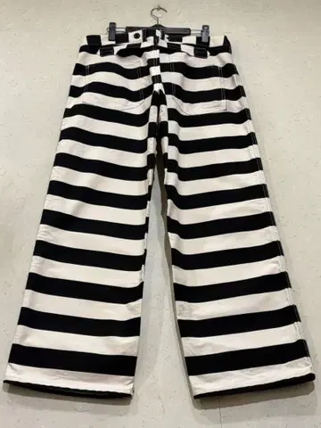 쿠시맨 프리즈너 죄수 서스펜더 버튼 베이커 캠퍼스 팬츠