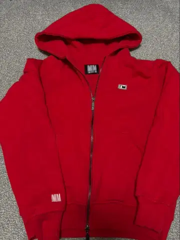 I AM WHAT I AM 후드티 빨간색s