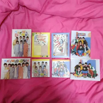 나니와단시 미니 클리어 파일 정사각형 메모 프레이크 씰